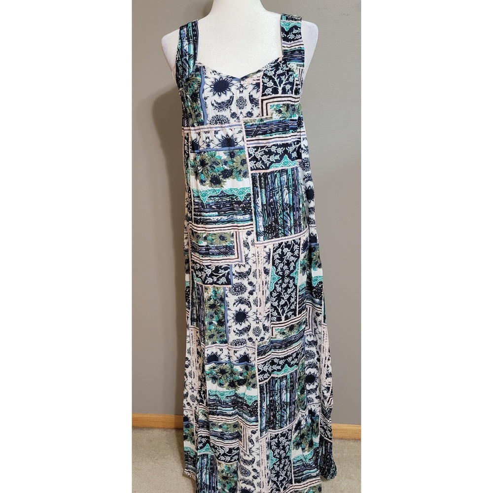 NWT Easel Patchwork Maxi Dress